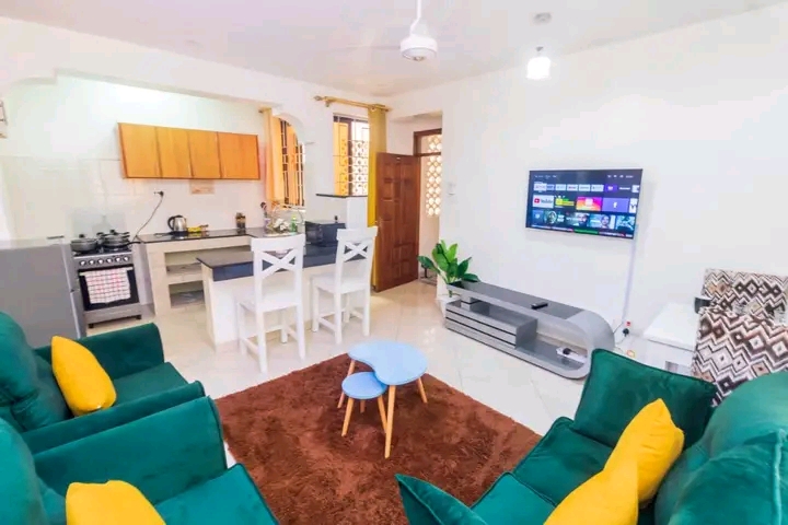 Fully furnished 1 bedroom Airbnb available along links road Nyali